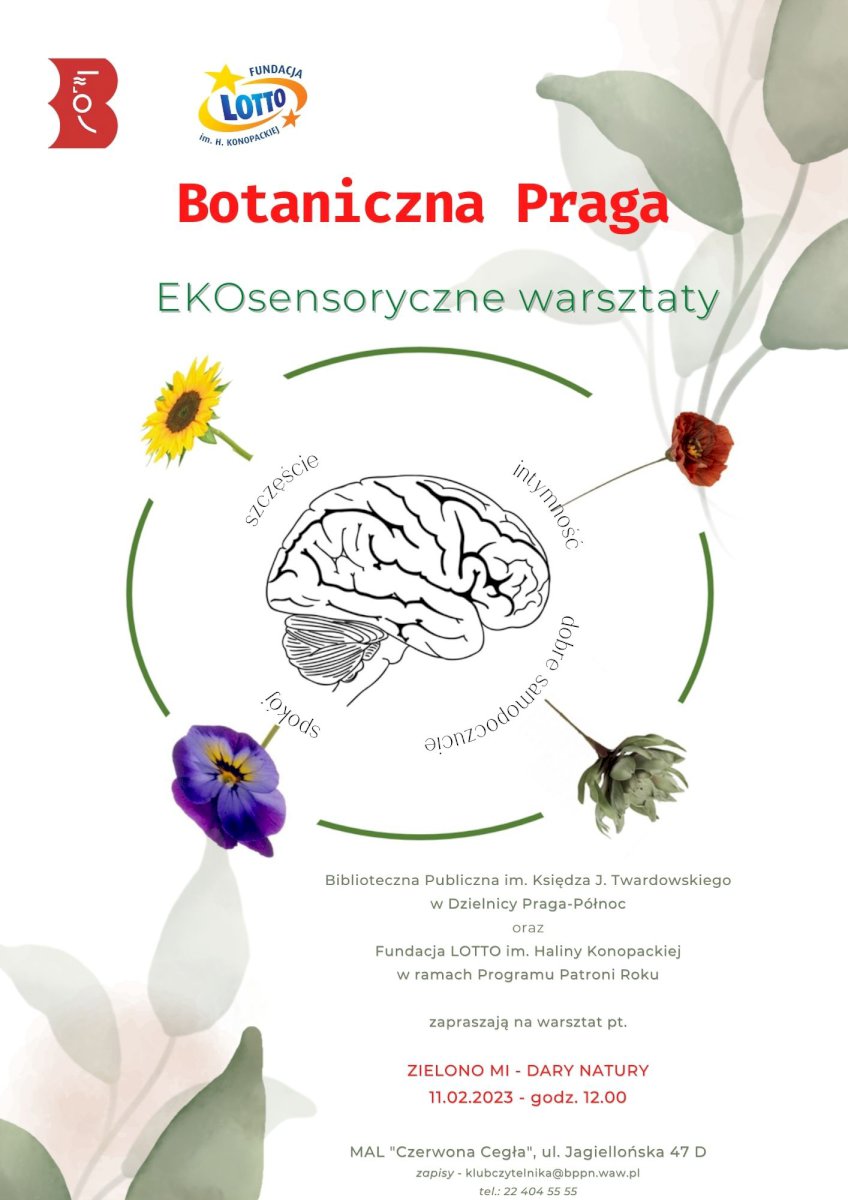 Botaniczna Praga - zielono mi - warsztaty - Życie Pragi Północ