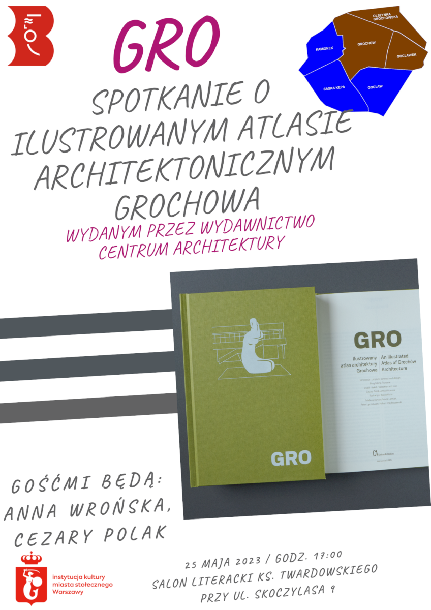 Spotkanie z autorami Atlasu Architektury Grochowa na Pradze - Życie Pragi Północ