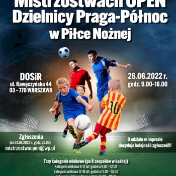 Mistrzostwa w piłce nożnej OPEN na Pradze Północ - Życie Pragi Północ