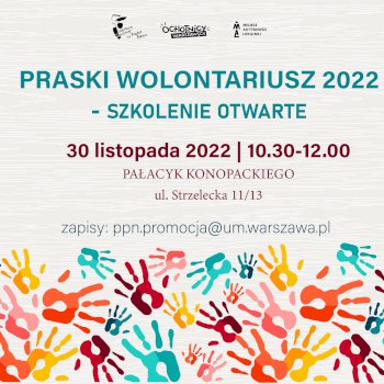 Praski Wolontariusz - szkolenie - Życie Pragi Północ