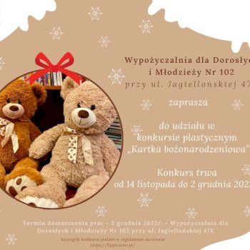 Kartka bożonarodzeniowa - konkurs na Pradze Północ - Życie Pragi Północ