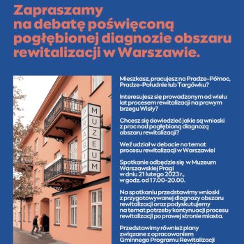 Debata na temat rewitalizacji na Pradze Północ - Życie Pragi Północ