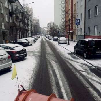 Śnieżny czwartek na Pradze Północ - Życie Pragi Północ